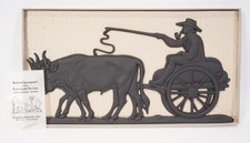 SHW Eisen Kunst Guss Relief