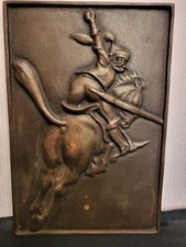 Schöner Eisenkunstguss Relief