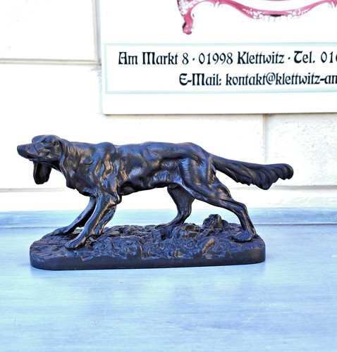 Setter skulptur nach - setter,