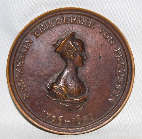 Plakette prinzessin friederike - prinzessin,
