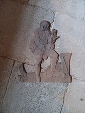 Gusseisen Relief Geiger 