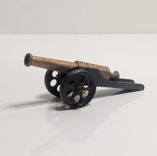 Miniatur kanone kupfer messing - miniatur,