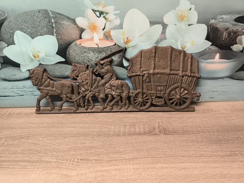 Alte gusseiserne wanddeko - gusseiserne,