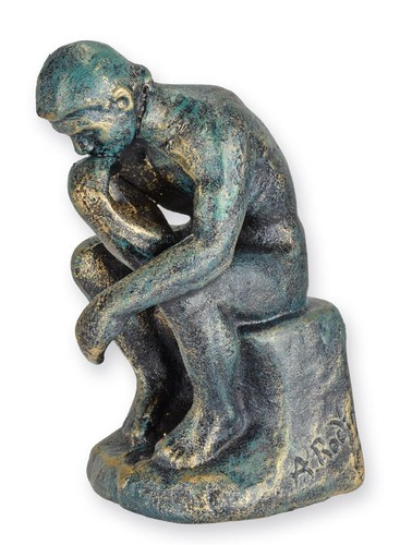 Figur gusseisen denker - figur,