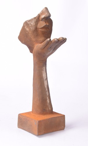Eine kusshand skulptur - kusshand,
