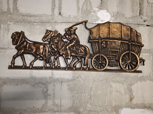 Vintage wandbild aus gusseisen - wandbild,