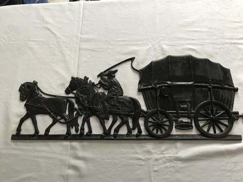 Gusseisenrelief fuhrwerk - gusseisenrelief, "fuhrwerk"