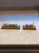 2 Zinn Eisenbahnmodelle