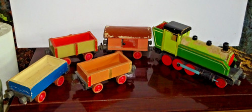 Alter holzzug eisenbahn - holzzug,