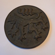 Eisenplakette Stahlbau