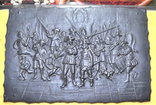 Eisen Kunst Guss Relief