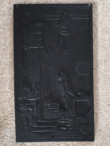 Gusseisen relief - gusseisen,